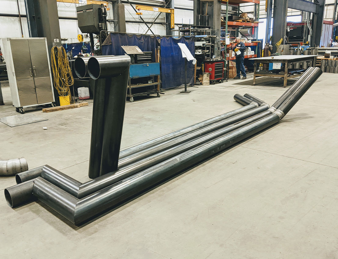 carbon steel pipe guarding