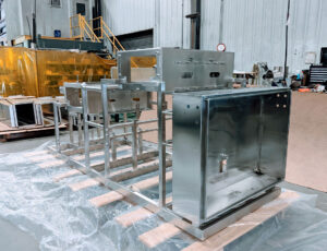 custom sanitary food equipment with stainless-steel solutions