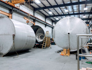 food grade stainless steel sugar holding tanks