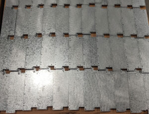 Sheet metal precision parts expertly fabricated in galvanized steel, stainless steel, or miscellaneous metals
