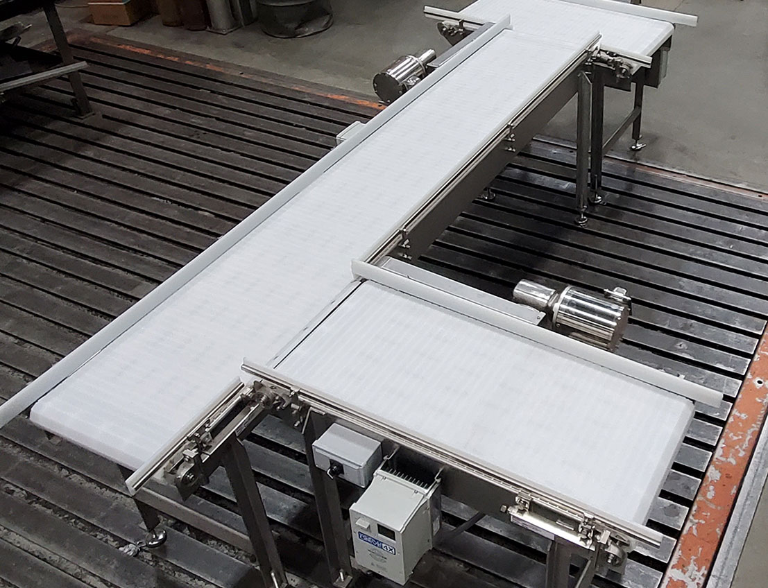 Directional Stainless Steel Conveyor