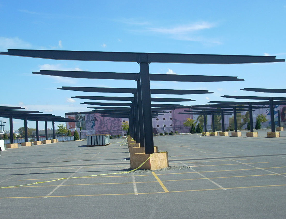 Structural Steel Canopy