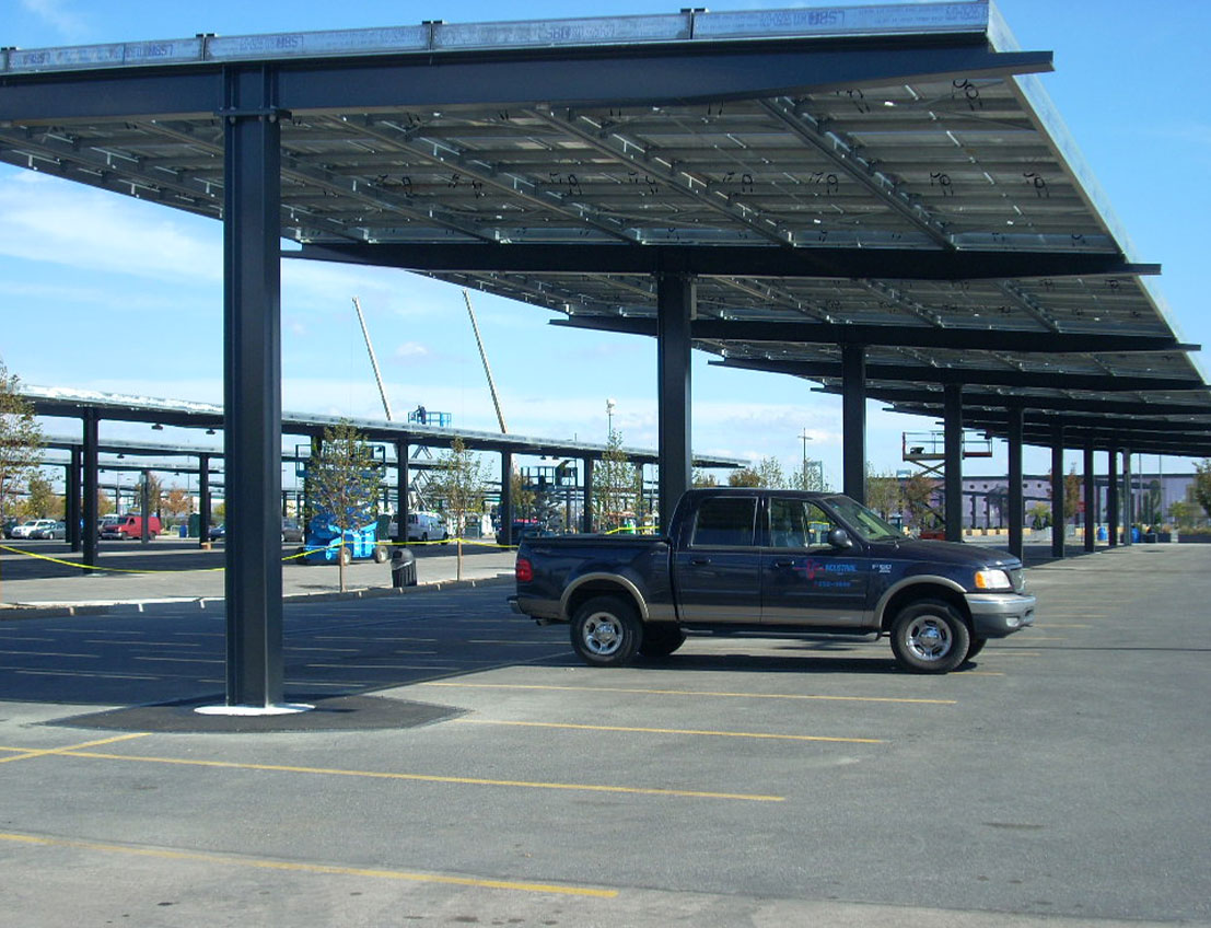 Custom Structural Steel Canopy