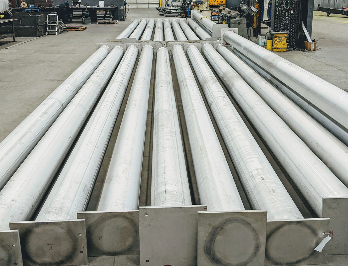 Custom Structural Steel Columns