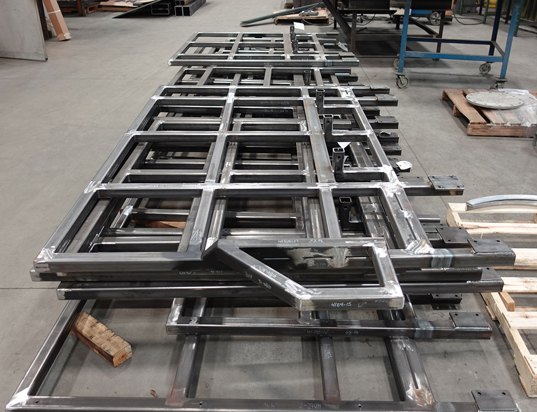 Structural Railings of stainless steel precision welded by SWF