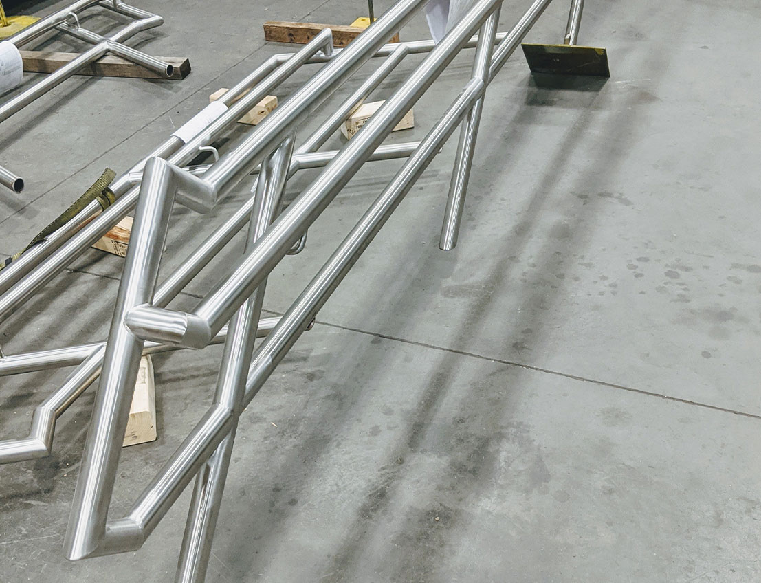 Stainless Structural Steel OSHA Railing