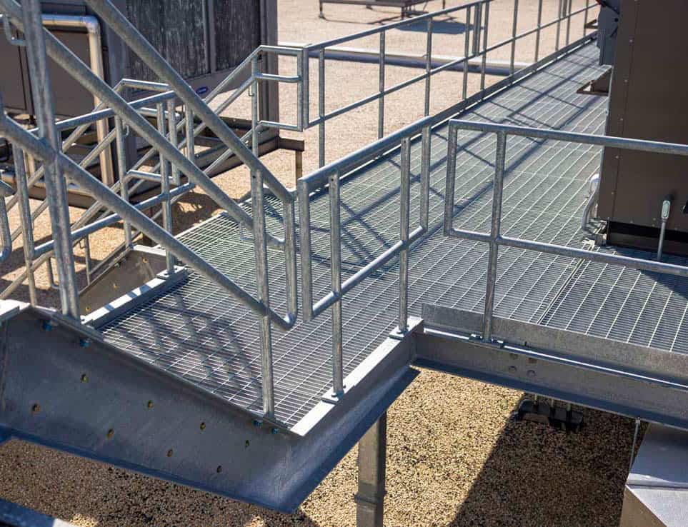 Structural Steel - Platform and Stairs